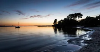 SONNIER levé soleil lac