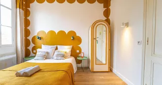 au Bon Landais chambre jaune 2