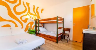 Au Bon Landais chambre jaune 5