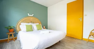 Au Bon Landais chambre verte 2