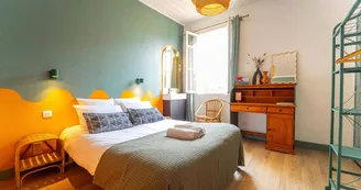 Au Bon Landais chambre verte