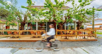Au Bon Landais terrasse
