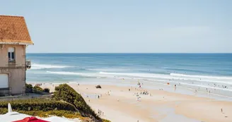 Resto de la plage vue